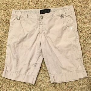 FOX RACING WOMENS BERMUDA PLAIN SHORTS